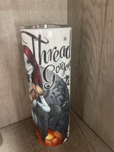 Load image into Gallery viewer, Graphic 20 oz Tumbler- Sally Drop Thread Gorgeous
