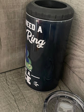 Load image into Gallery viewer, Can Cooler- 4 in 1- Graphic Tumbler- Unicorn- I don't need a mood ring I have a face
