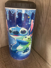 Load image into Gallery viewer, Can Cooler- 4 in 1- stitch cute
