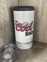 Load image into Gallery viewer, Can Cooler- 4 in 1- Graphic Tumbler- Cool Dad- Great Dad Gift
