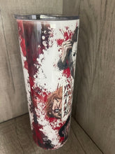 Load image into Gallery viewer, 20 oz Graphic Tumbler- Scary Movie Characters
