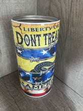 Load image into Gallery viewer, Can Cooler- 4 in 1- Don’t Tread on Me/ America
