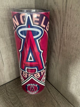 Load image into Gallery viewer, 20 oz Graphic Tumbler- Angels Baseball
