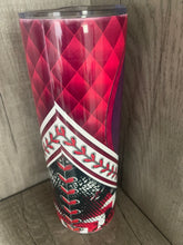 Load image into Gallery viewer, 20 oz Graphic Tumbler- Angels Baseball
