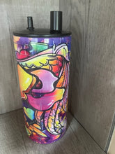 Load image into Gallery viewer, 22 oz Graphic Cold Smoke Hookah (Bong)- Love Graffiti
