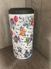 Load image into Gallery viewer, Can Cooler- 4 in 1- stitch scary movie scooby
