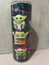 Load image into Gallery viewer, 20 oz Graphic Tumbler- Grogu Baby Yoda

