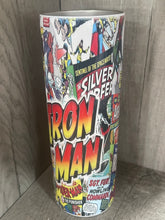 Load image into Gallery viewer, Graphic 20 oz Tumbler- IronMan
