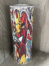 Load image into Gallery viewer, Graphic 20 oz Tumbler- IronMan

