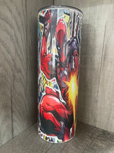 Load image into Gallery viewer, Graphic 20 oz Tumbler- Dead Pool
