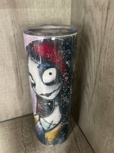 Load image into Gallery viewer, 20 oz Graphic Tumbler- Jack and Sally

