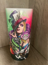 Load image into Gallery viewer, 22 oz Graphic Cold Smoke Hookah (Bong)- Mad Tea Party
