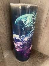 Load image into Gallery viewer, Graphic 20 oz Tumbler- Skulls- The Good Girl in Me Humor Funny
