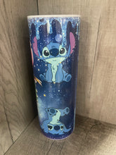 Load image into Gallery viewer, Graphic 20 oz Tumbler- Stitch Design
