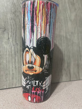 Load image into Gallery viewer, Graphic 20 oz Tumbler- Artsy Guilty of Love
