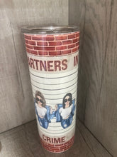 Load image into Gallery viewer, 20oz Graphic Tumbler-Best friends, Partners in Crime
