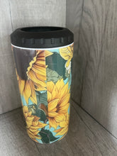 Load image into Gallery viewer, Can Cooler- 4 in 1- sunshine mixed with a little hurricane sunflower
