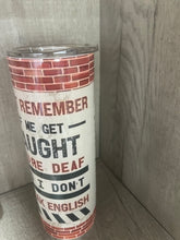 Load image into Gallery viewer, 20oz Graphic Tumbler-Best friends, Partners in Crime

