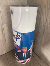 Load image into Gallery viewer, 20 oz Graphic Tumbler- Trump be Gone Lysol
