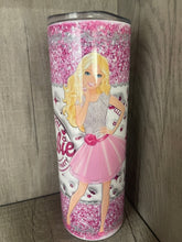 Load image into Gallery viewer, 20oz Graphic Tumbler- Come on Barbie Let’s Go Party

