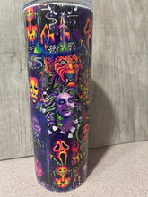 Load image into Gallery viewer, 20 oz Graphic Tumbler- Psychedelic Horror
