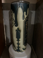 Load image into Gallery viewer, 20 oz Graphic Tumbler- Black Flame Candle
