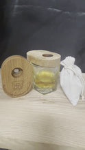 Load and play video in Gallery viewer, Handcrafted Hardwood Whiskey Smoker Glass image

