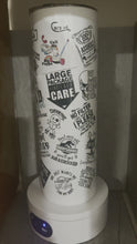 Load and play video in Gallery viewer, 30oz Skinny Tumbler- Sarcastic Sticker
