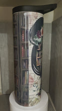 Load and play video in Gallery viewer, 30oz Skinny tumbler with Dual Lids- Girls who love books/ Find her soul
