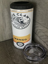 Load image into Gallery viewer, Can Cooler- 4 in 1- Graphic Tumbler- White Claw Mango
