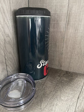 Load image into Gallery viewer, Can Cooler- 4 in 1- Graphic Tumbler- Stop Staring at my cock- Rooster Funny
