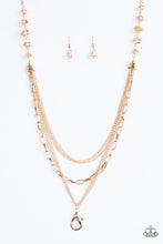 Load image into Gallery viewer, Turn It Up-Town - Gold Lanyard
