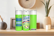Load image into Gallery viewer, Graphic 20 oz Tumbler- Bitch Be Gone- Funny Humor- spray bottle
