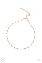 Load image into Gallery viewer, Cupid's Cutest Valentine Rose Gold Choker

