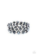 Load image into Gallery viewer, Eiffel Tower Tryst Blue Bracelet
