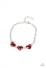 Load image into Gallery viewer, Little Heartbreaker Red Bracelet
