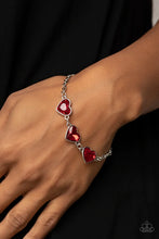 Load image into Gallery viewer, Little Heartbreaker Red Bracelet
