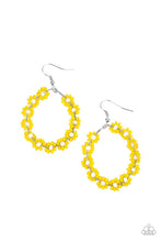 Load image into Gallery viewer, Festively Flower Child Yellow Earring
