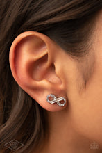 Load image into Gallery viewer, Turn of the Century- White- Earring
