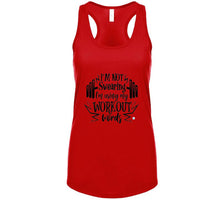 Load image into Gallery viewer, Workout Words Tanktop
