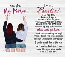 Load image into Gallery viewer, 20oz Tumbler- Best Friends You are my person
