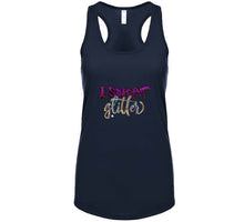 Load image into Gallery viewer, I Sweat Glitter Tanktop
