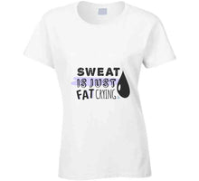 Load image into Gallery viewer, Sweat Is Just Fat Crying Tanktop
