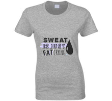 Load image into Gallery viewer, Sweat Is Just Fat Crying Tanktop
