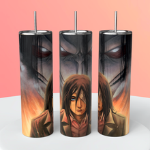 Load image into Gallery viewer, 20 oz Tumbler- Eren Yeager

