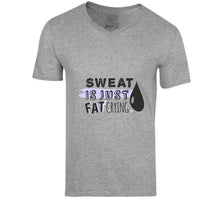 Load image into Gallery viewer, Sweat Is Just Fat Crying Tanktop
