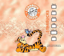 Load image into Gallery viewer, 20oz Tumbler- Starbucks Tigger
