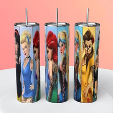 Load image into Gallery viewer, 20oz Tumbler- Tattoo Princess
